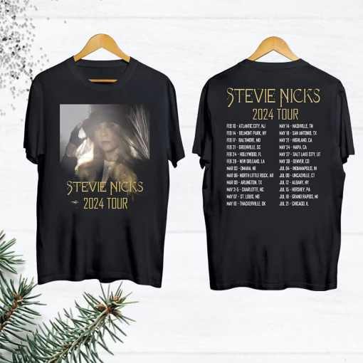 Stevie Nicks 2024 Live In Concert T-Shirt, Stevie Nicks Vintage Shirt Fan Gifts