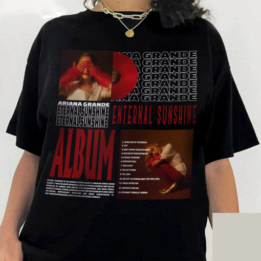 Eternal Sunshine Tracklist (Ariana Grande 2024) Unisex Shirt