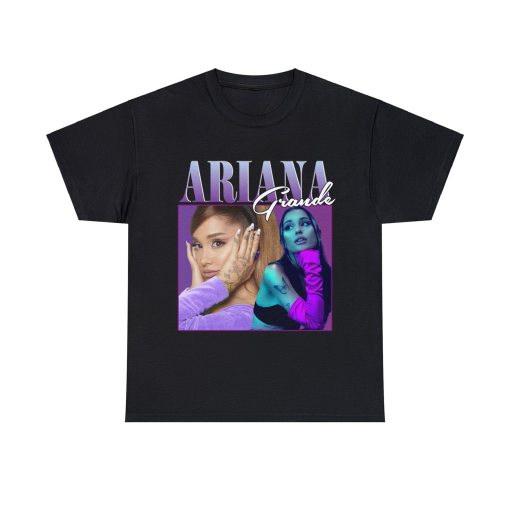 Ariana Grande Bootleg 90’s Concert Tour T Shirt Unisex Heavy Cotton Tee