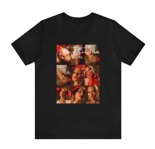 Ariana Grande 2024 New Album Eternal Sunshine Collage Shirt Vintage Men Gift Tee