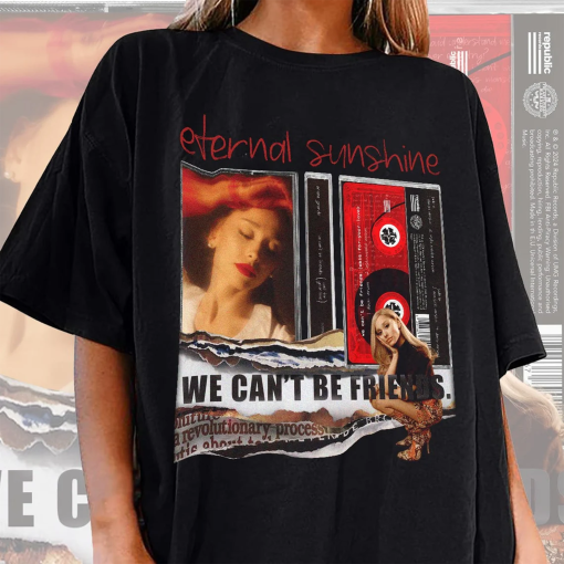 Ariana Grande Eternal Sunshine T-Shirt | Ariana Grande Fan Merch | Graphic Tee for Men and Women | Gift for Ariana Fan | Yes, And? Shirt