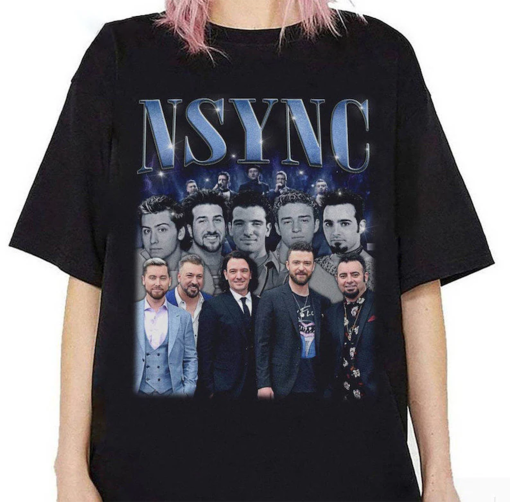 Nsync 90s Band Music Shirt, Vintage Boy Band Shirt, In my Nsync Reunion Era, Nsync Shirt, Team NSYNC Forever, Nsync No Strings Shirt