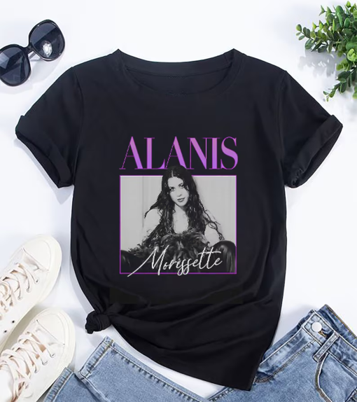 Alanis Morissette Graphic Shirt, Alanis Morissette Fan Gift Tee, Alanis Morissette Tour 2024 Shirt, Alanis Morissette 90s Vintage Shirt