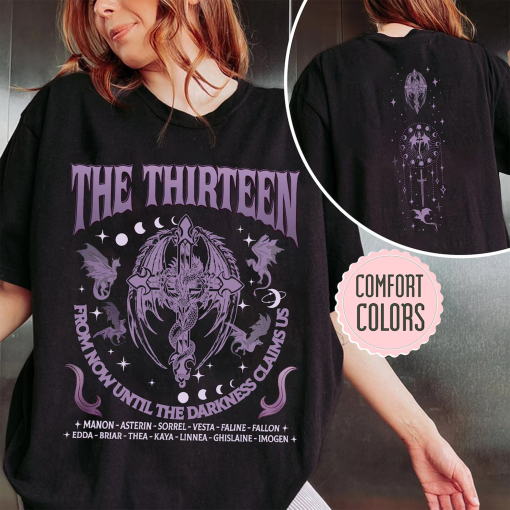 The Viper Queen Crescent City Shirt | Comfort Colors | Bryce Quinlan Tee | Bookish Fan Apparel | Gift for Book Lover | Memento Mori Design