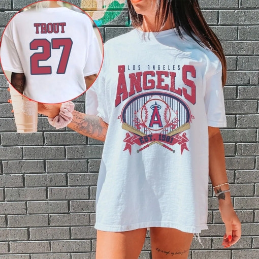 Personalized Name and Number Los Angeles Shirt, Los Angeles Baseball Shirt, Angels Baseball Shirt, Unisex T-shirt Sweatshirt Hoodie