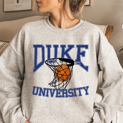 Duke Basketball t-shirt, Duke Sweatshirt, Duke t Shirt, University Of Duke Shirt, Duke Basketball Shirt, basketball gift.