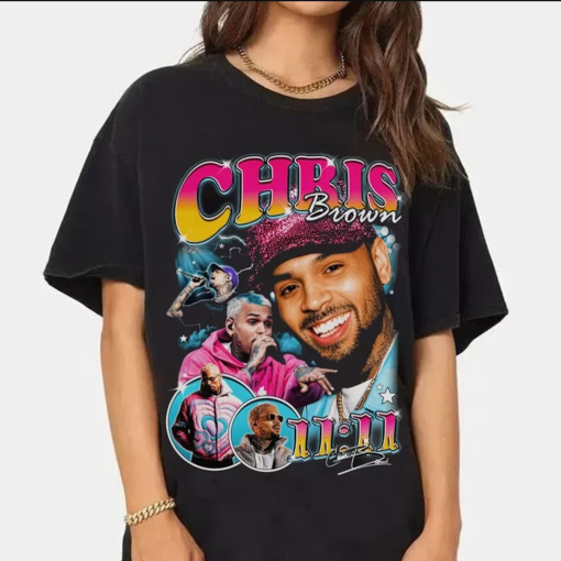 Retro Chriis Br0wn 2024 Tour Dates Bootleg Shirt, Chriis Br0wn 11:11 Tour Shirt, Chriis Br0wn Album Merch, 2024 Music Concert, Gift For Fan