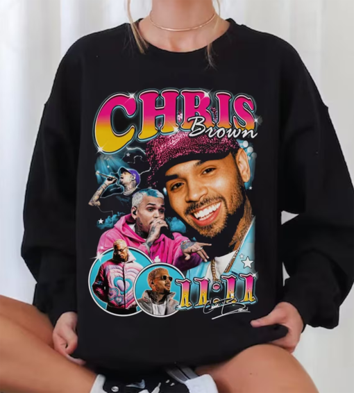 Retro Chriis Br0wn 2024 Tour Dates Bootleg Shirt, Chriis Br0wn 11:11 Tour Shirt, Chriis Br0wn Album Merch, 2024 Music Concert, Gift For Fan