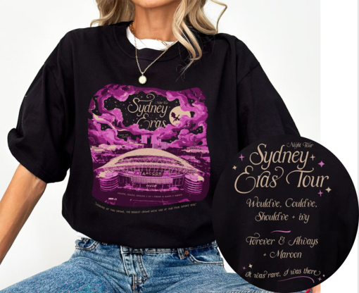 Night Four Sydney Eras Tour Tee — AUS & NZ