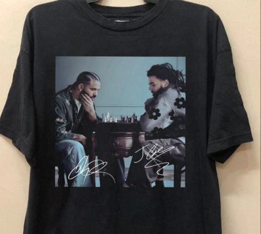 Rapper J. Cole & Drake Tshirt/Sweartshirt/Hoodie, Drake J.Cole It’s All a Blur Tour 2024 Shirt, J Cole Hip Hop Rap Tee.