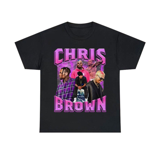 Vintage Chris Brown T-Shirt, Chris Brown Tee, Chris Brown Hip Hop Shirt, Chris Brown Homage 90s Graphic Tee, Hiphop Tee, Gift For Fan