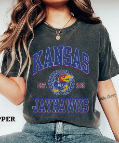 Comfort Colors® Vintage NCAA Kansas Basketball Est…