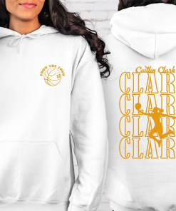 Caitlin Clark Basketball Hoodie, From The Logo…