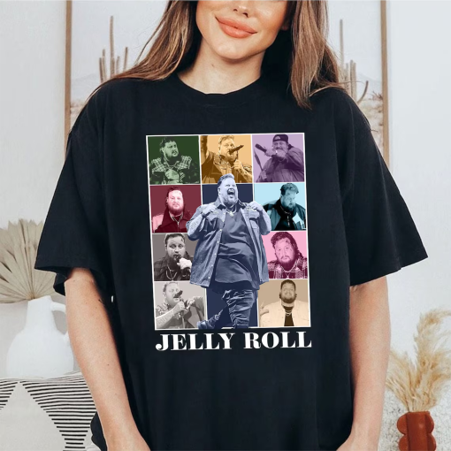 Jelly Roll T-Shirt, Jelly Roll Country Music Shirt, The Beautifully Broken 2024 Tour Shirt, Nashville Tee, Jelly Roll Merch