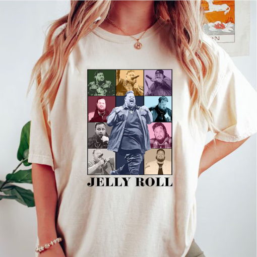 Jelly Roll T-Shirt, Jelly Roll Country Music Shirt, The Beautifully Broken 2024 Tour Shirt, Nashville Tee, Jelly Roll Merch