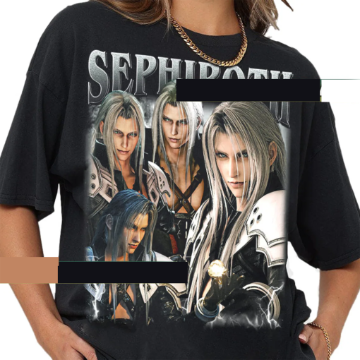 Sephiroth Vintage T-Shirt, Gift For Woman and Man Unisex T-Shirt