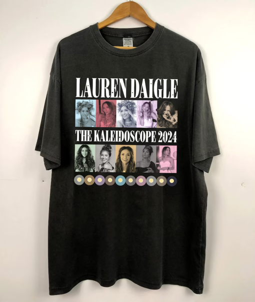 NEW 2024 Lauren Daigle The Kaleidoscope Tour 2024 T-shirt Sweatshirt, Lauren Daigle Concert, Lauren Daigle Album Music, Thank God I Do