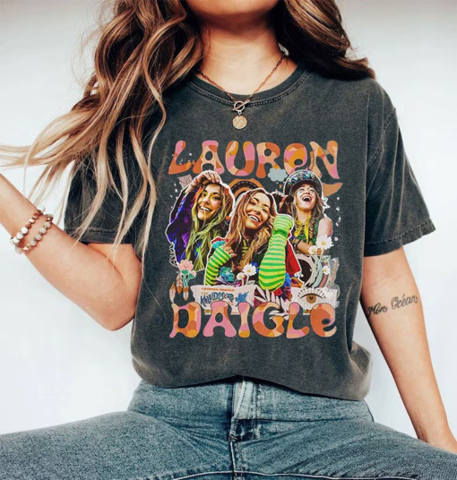 Lauren Daigle Shirt,Lauren Daigle 2024 The Kaleidoscope Tour 2023-24 Shirt,Lauren Daigle Merch Kaleidoscope Tour Shirt,Thank I Do Tour Gift