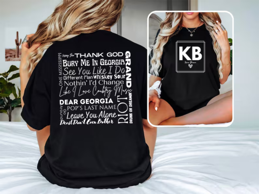 Kane Brown Shirt Country Concert Shirt Country Music Shirt Western Shirt Front And Back Shirt Birthday Gift For Her