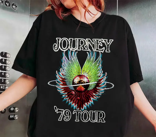 Journey Rock Band Music Group 1979 Tour Shirt, Journey Freedom Tour 2024 Shirt, Journey Tour Shirt, Journey With Toto Concert Shirt