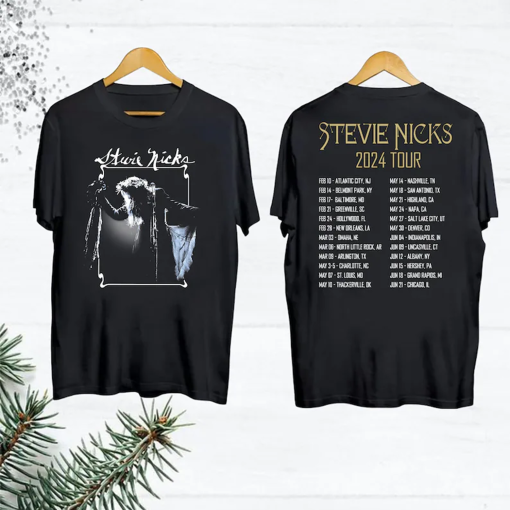 Vintage Stevie Nicks 2024 Tour TShirt, Stevie Nicks Shirt Fan Gifts, Stevie Nicks Live In Concert 2024, Stevie Nicks Merch, Stevie Nicks Tee