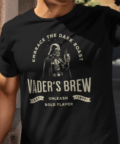 Vader’s Brew T-Shirt, Darth Vader Shirt, Star…