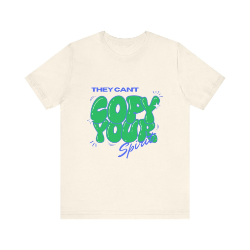 They Can’t Copy Your Spirit T-Shirt Christian Merch Christian T-Shirt Jesus T-Shirt Streetwear T-Shirt