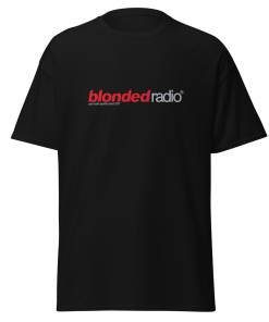 Frank Ocean Blonded Radio T-Shirt Red logo*UK…