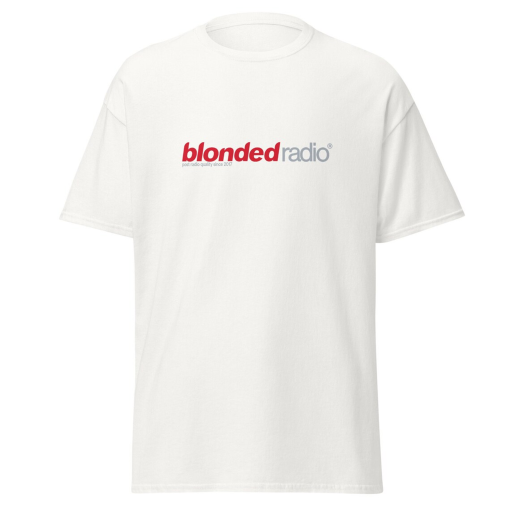 Frank Ocean Blonded Radio T-Shirt Red logo*UK Seller* | Frank Ocean Fan Merch | Boys Don’t Cry | Blond Album Unisex Blonded Radio