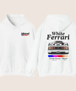 Frank Ocean White Ferrari Hoodie | 8…