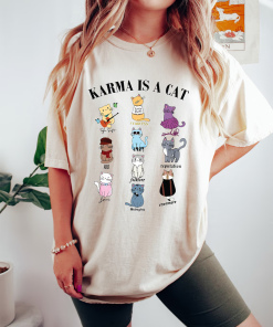 Karma Is A Cat Shirt, Midnights Cat…