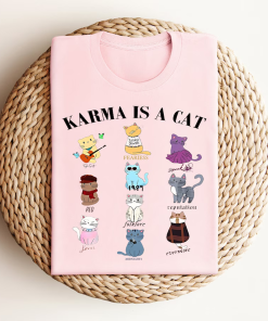 Karma Is A Cat Shirt, Swiftie Eras…