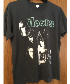 Vintage The Doors Graphic Band Tee Short…