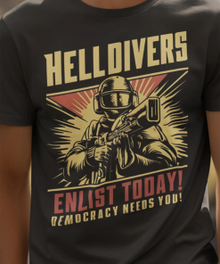 Helldivers 2 Enlistment Tee – Join the…