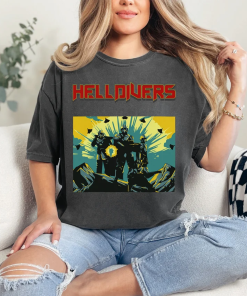 Helldivers 2 T Shirt, Helldivers Video Game…