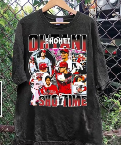 Vintage 90s Graphic Style Shohei Ohtani TShirt…