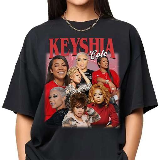 Vintage Keyshia Cole Tshirt, Bootleg Shirt, The Love Hard Tour 2024 Shirt, Keyshia Cole Concert Shirt, Keyshia Cole Fan Gift, Gift for women