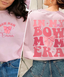 In My Bow Mom Era Sweatshirt, Mom…