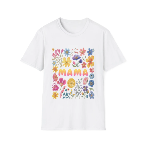 Mama Shirt, Wildflowers Mama Shirt, Comfort Colors Shirt, Gift for Mom, Flower Mama Shirt, Pregnancy Gift, Mothers Day Gift for New Mom Gift