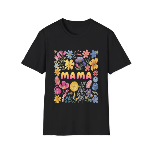 Mama Shirt, Wildflowers Mama Shirt, Comfort Colors Shirt, Gift for Mom, Flower Mama Shirt, Pregnancy Gift, Mothers Day Gift for New Mom Gift