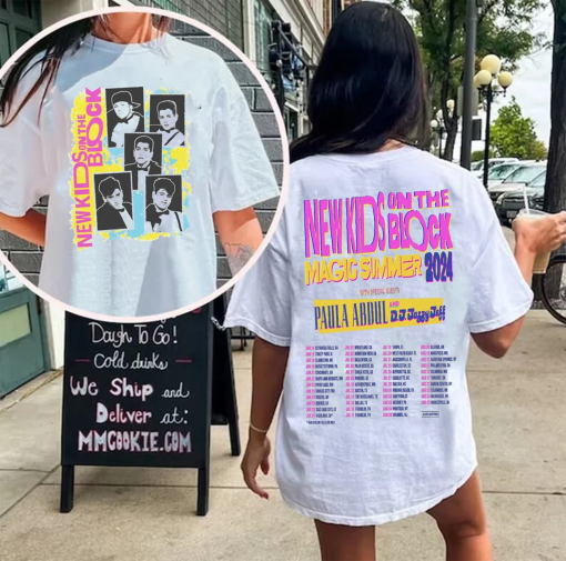 New Kids on the Block The Magic Summer Tour 2024 Shirt, New Kids on the Block Fan Shirt, New Kids on the Block Shirt, NKOTB 2024 Tour Shirt