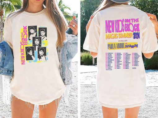 New Kids on the Block The Magic Summer Tour 2024 Shirt, New Kids on the Block Fan Shirt, New Kids on the Block Shirt, NKOTB 2024 Tour Shirt