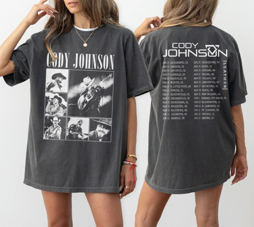 Cody Johnson Tour 2024 Shirt, Cody Johnson Sweatshirt, Cody Johnson TShirt, Cody Johnson Concert 2024, Cojo Country Music Shirt,Gift for Her