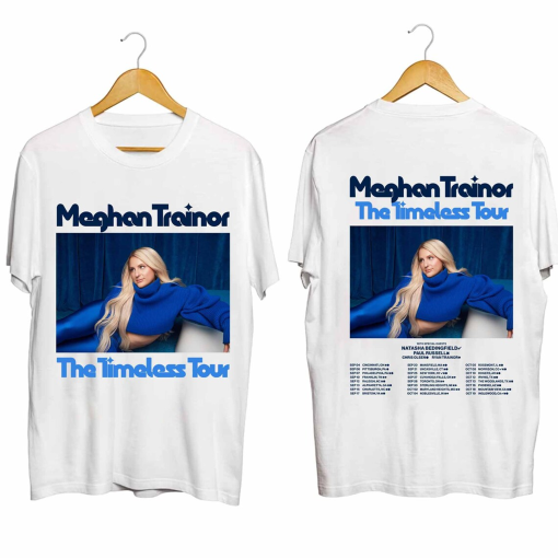 Meghan Trainor – The Timeless Tour 2024 Shirt, Meghan Trainor Sweatshirt, Meghan Trainor 2024 Concert Hoodie, The Timeless Concert 2024 tee