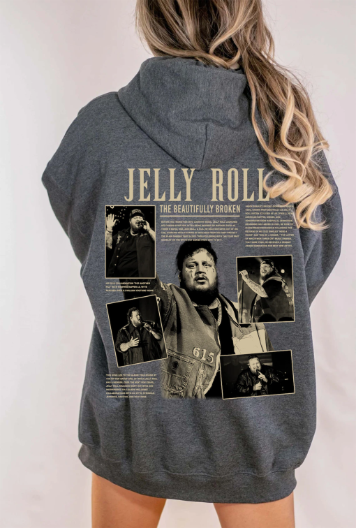 Jelly Roll The Beautifully Broken Tour 2024 Shirt, Jelly Roll 2024 Concert Shirt, The Beautifully Broken 2024 Tee HH0111