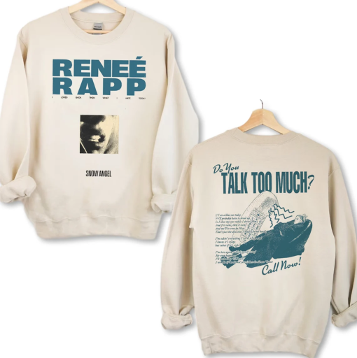 Vintage Reneé Rapp Snow Angel Shirt, Snow Angel Merch Shirt, Reneé Rapp Fan Shirt, Reneé Rapp Music Sweatshirt