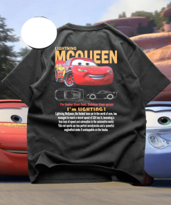 Limited McQueen T-Shirt – Lightning McQueen Fan…