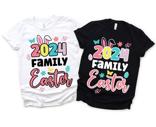 Easter Family SHIRT, Easter Egg Hunt, Easter Family Gift, 2024 Easter Holiday, Matching SHIRT, Bunny Ears SHIRT, Cousin Crew