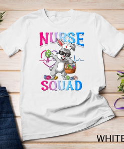 Cute Nurse Squad Easter Bunny T-Shirt Unisex…