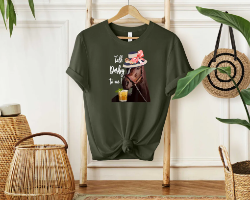 Talk Derby To Me, Kentucky Derby Sweater, Kentucky Derby Vibes Shirt, Horse Lover Shirt, Kentuck Tee, Kentucky Tshirt, Kentucky Derby Vneck